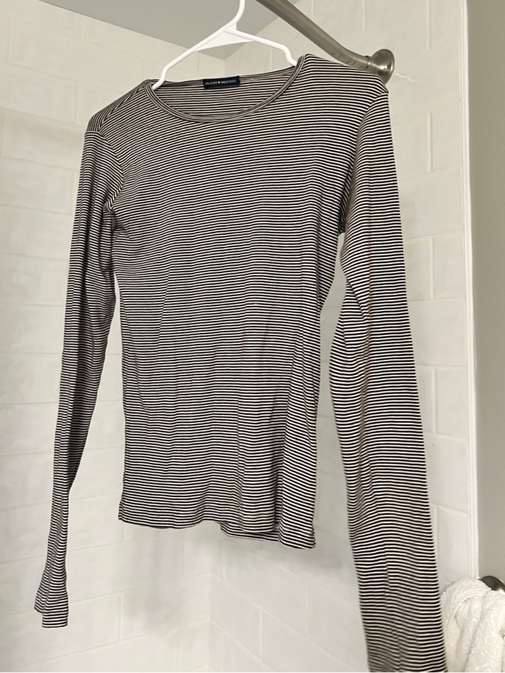 brandy melville striped long sleeve